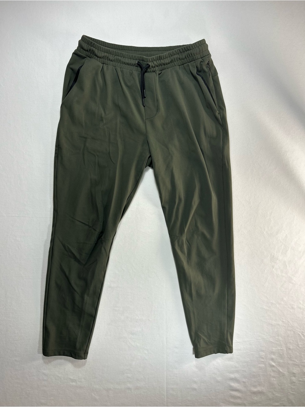Olive Men’s Athletic Jogger Pants